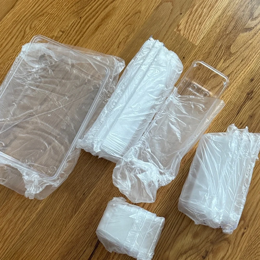 Clear Plastic Storage Containers
